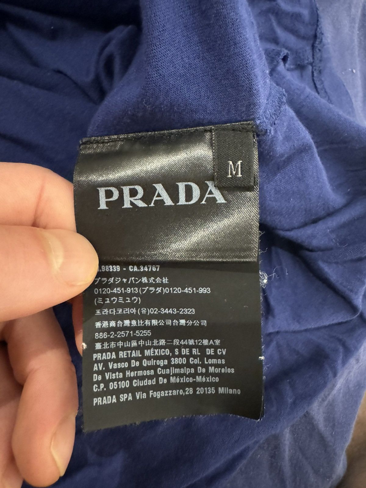 Prada Prada T shirt Size US M / EU 48-50 / 2 - 5 Thumbnail