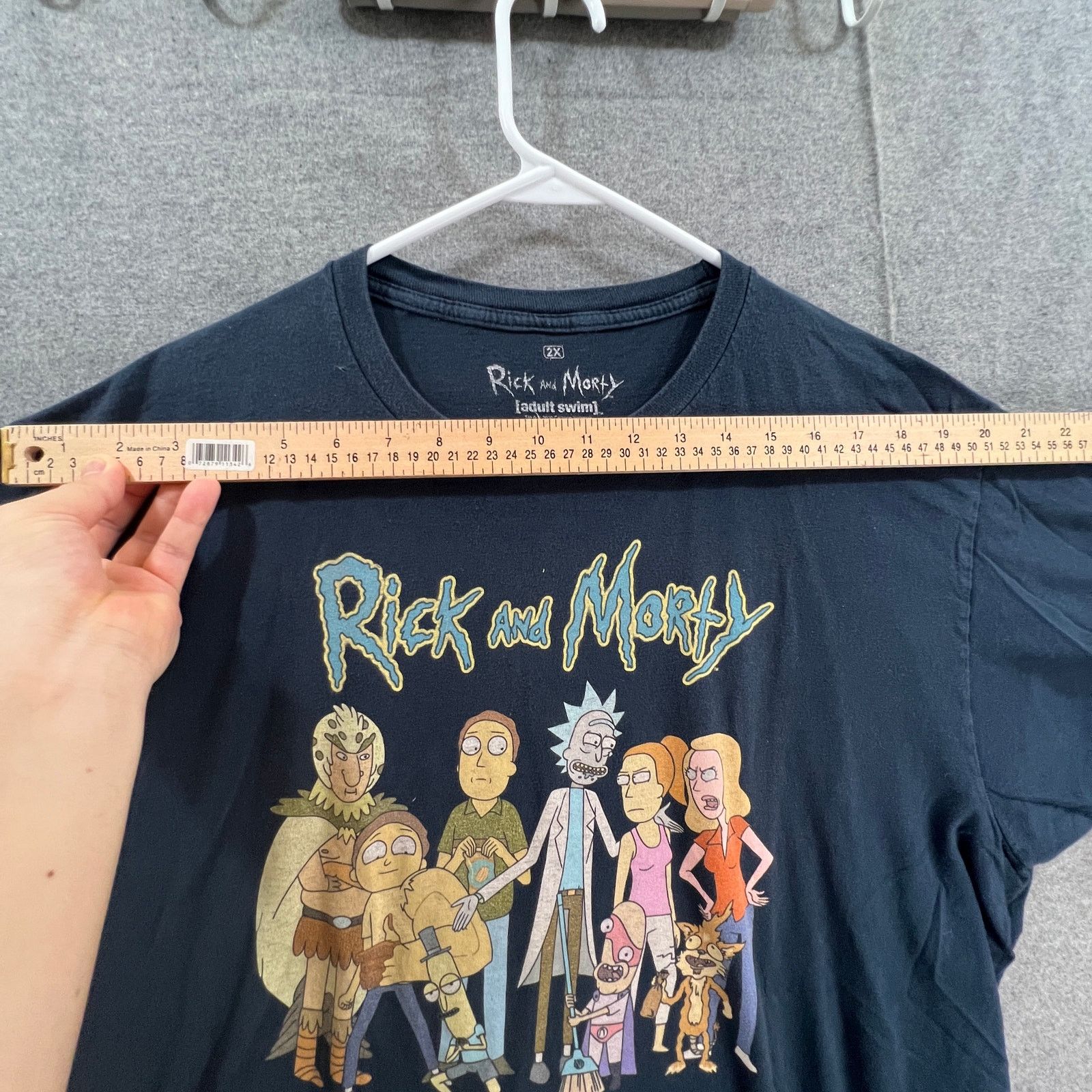 Other Rick and Morty Shirt Adult Size 2X Blue Short Sleeve Size US XXL / EU 58 / 5 - 6 Thumbnail