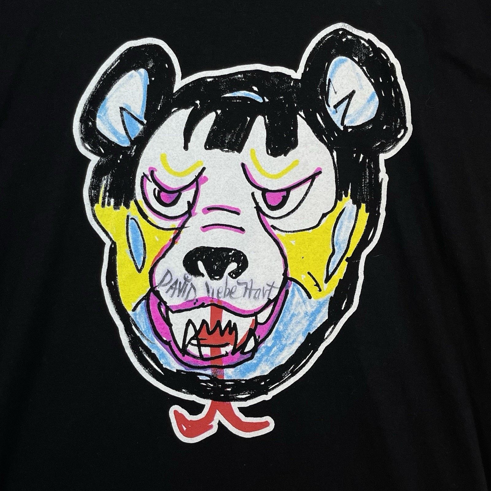 Mishka x Davide Liebe Hart Signed T Shirt Adult Swim USA
