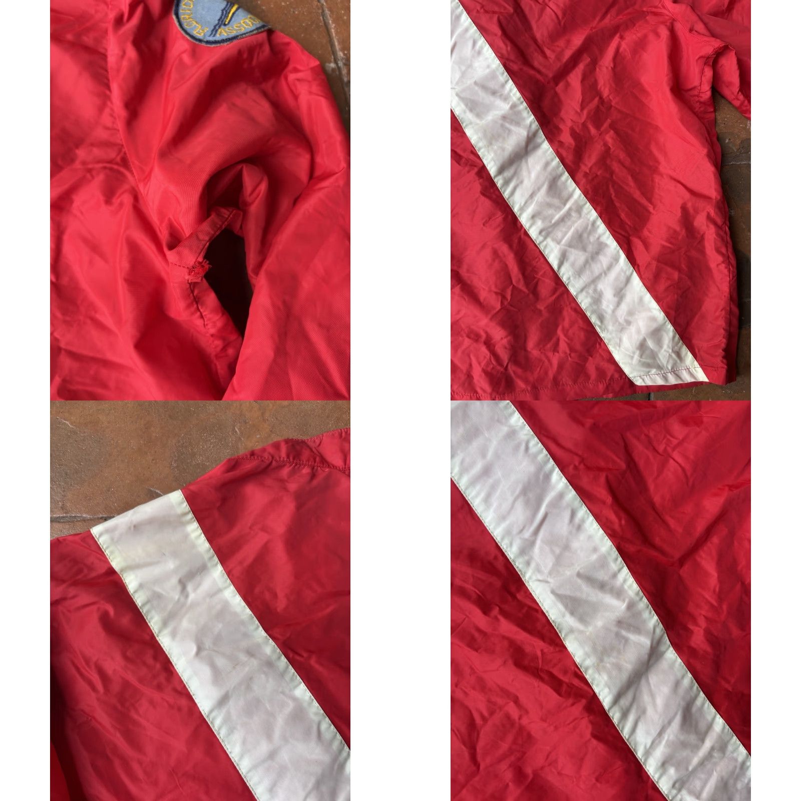 AQUA VINTAGE Duckster Sportswear Jacket Mens 60s Aqua Diver Zip Up Florida Medium Red Nylon Lining Full Zip Windbreaker 90s Outdoor Beach Localized Size US M / EU 48-50 / 2 - 9 Thumbnail