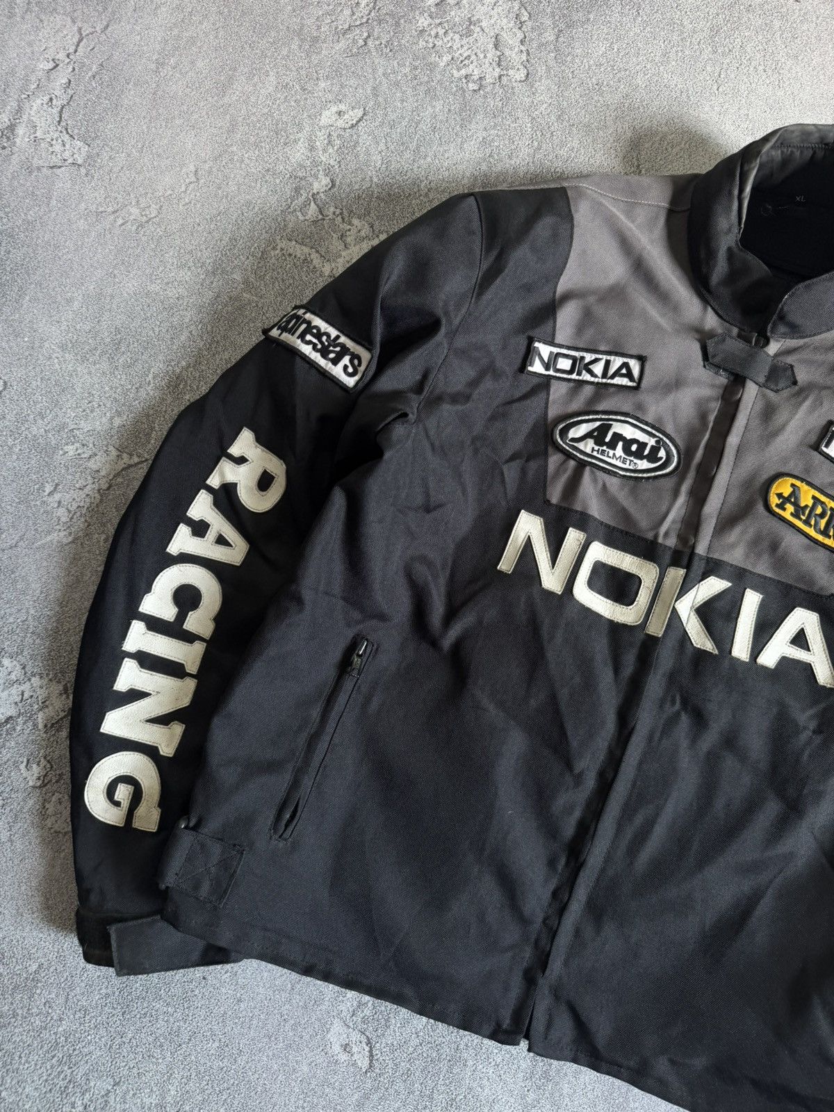 Formula 1 × Vintage Nokia XL racing bomber jacket zip vintage Y2K Size US XL / EU 56 / 4 - 5 Thumbnail