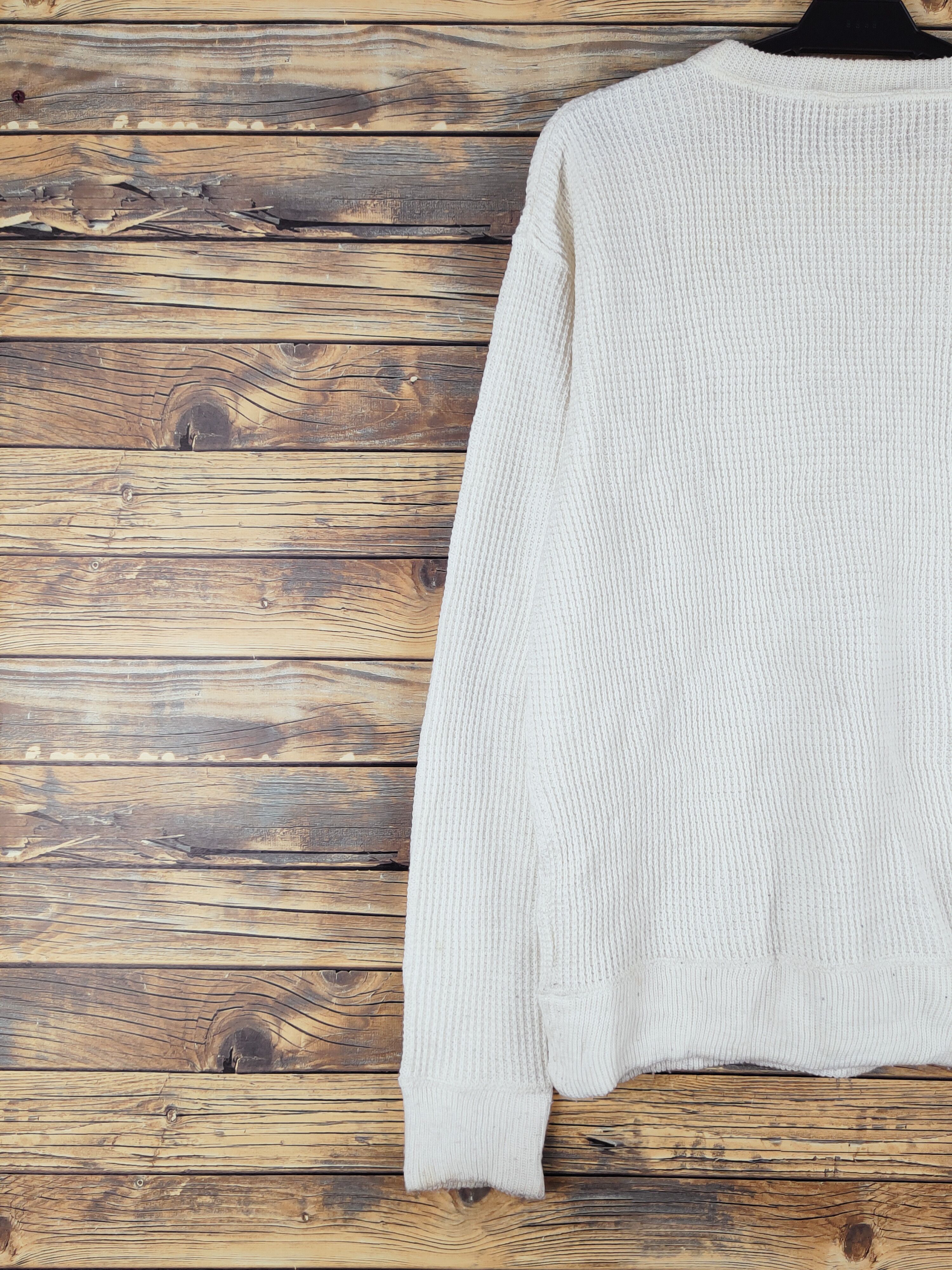 Champion Champion Ivory Letit Ride Knitwear Sweatshirts #W1175 Size US M / EU 48-50 / 2 - 10 Thumbnail