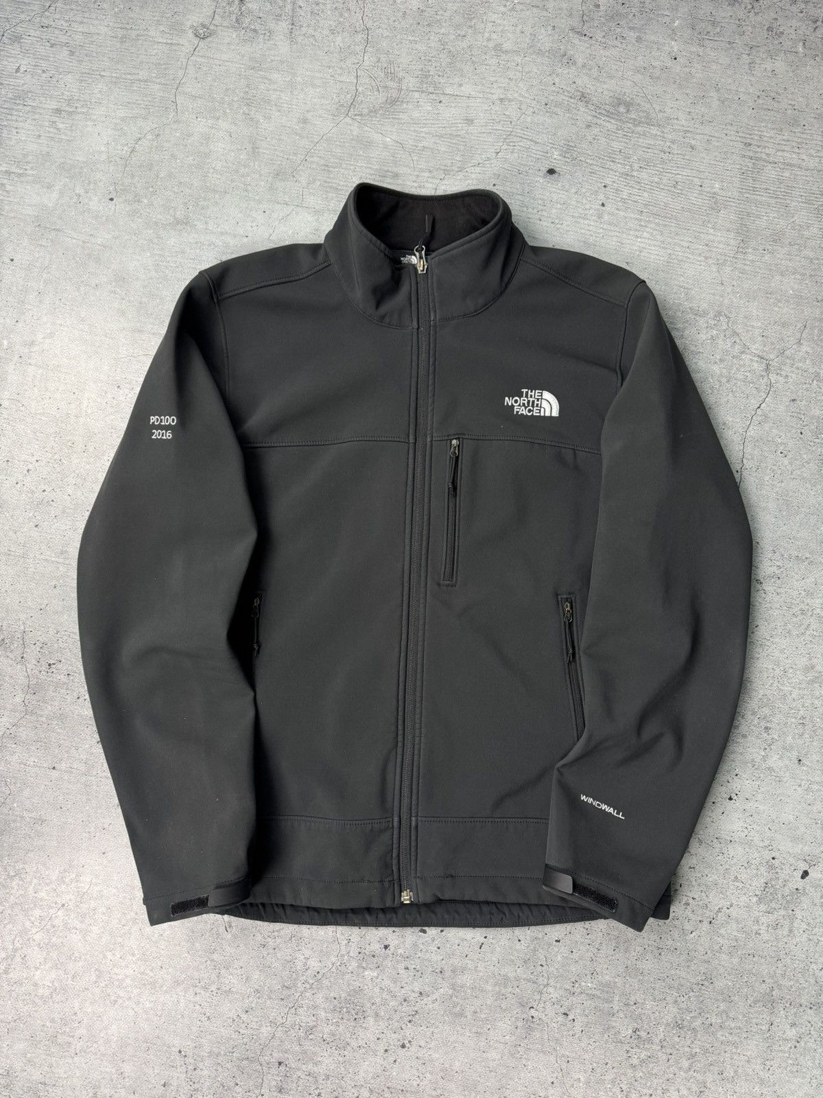 The North Face Vintage The North Face Soft Shell Fleece Jacket Black Size US M / EU 48-50 / 2 - 1 Thumbnail