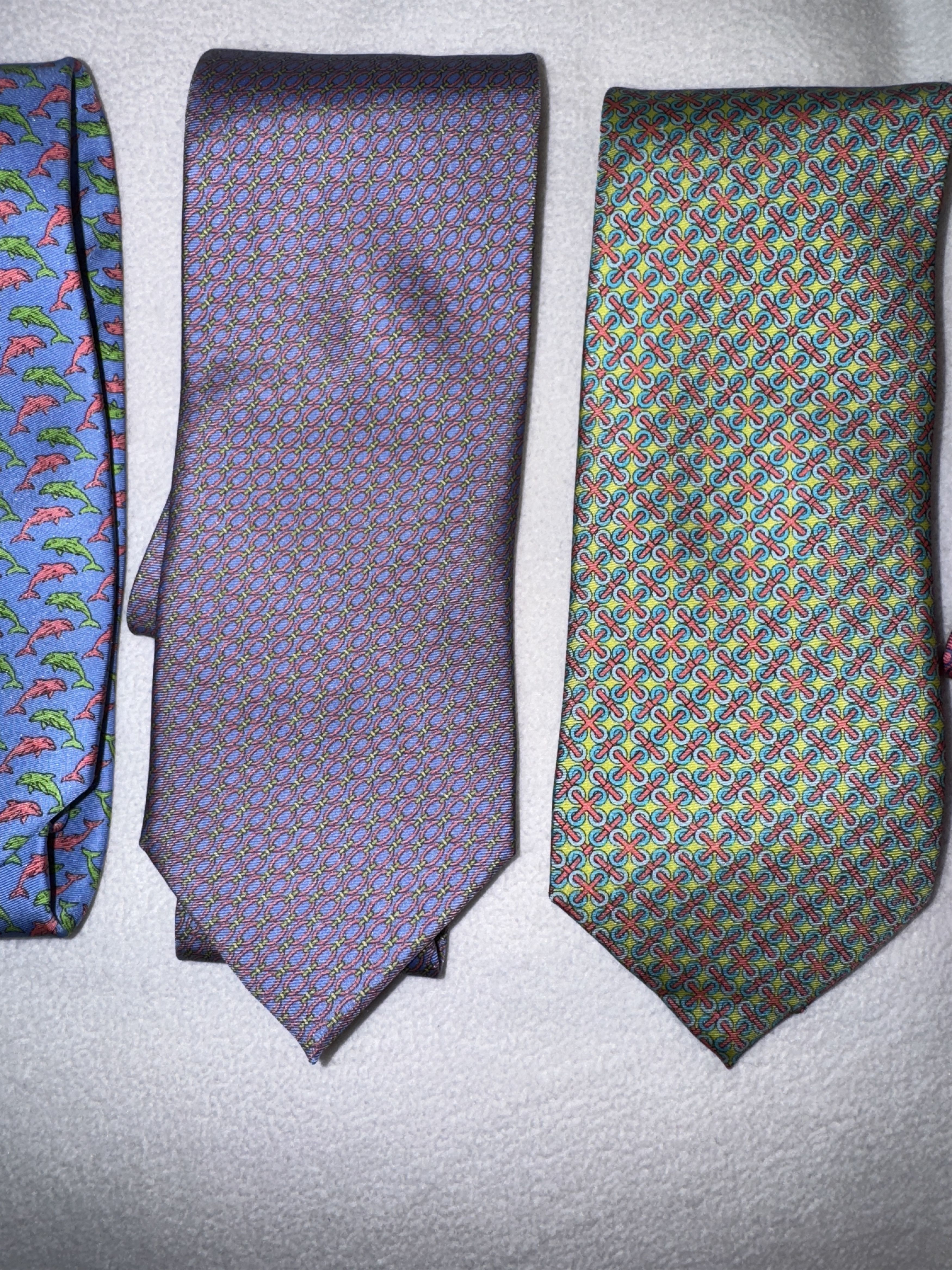 Other Lot 5 Peter Blair Ties Silk: Jellyfish Dolphins Circles Size ONE SIZE - 2 Thumbnail