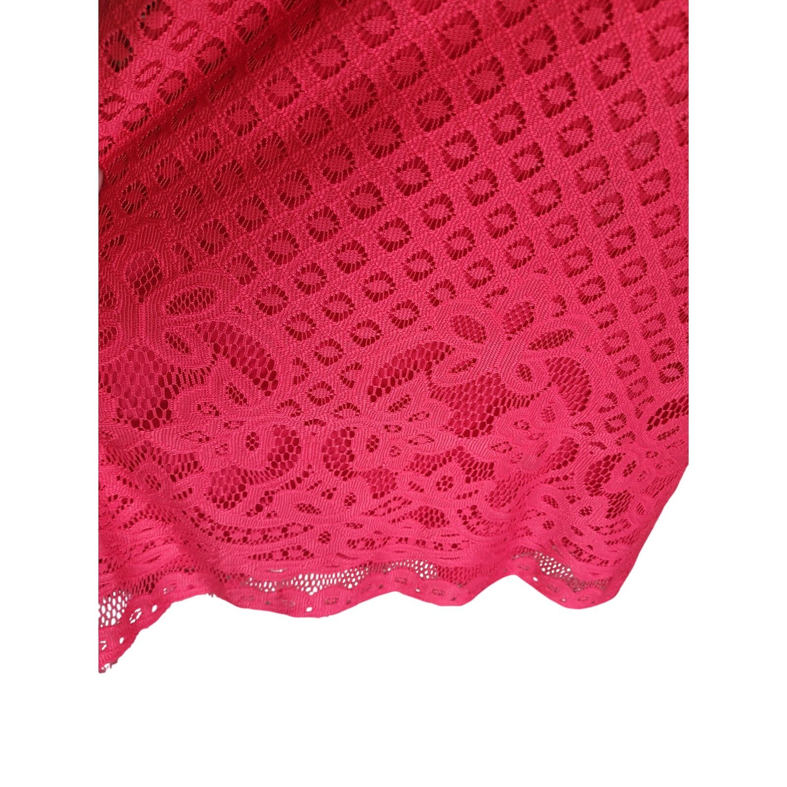 Other Tacera Fushia Eyelet Dress Sleeveless Lined Sz Medium Size M / US 6-8 / IT 42-44 - 6 Thumbnail