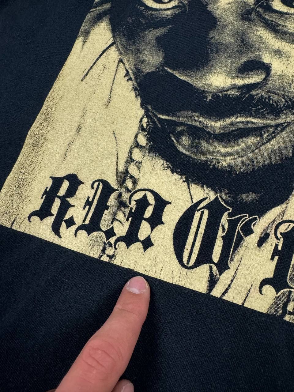 Band Tees Vintage Wu Tang R.I.P. Ol Dirty T-Shirt Big Logo Size M-L Size US M / EU 48-50 / 2 - 11 Thumbnail