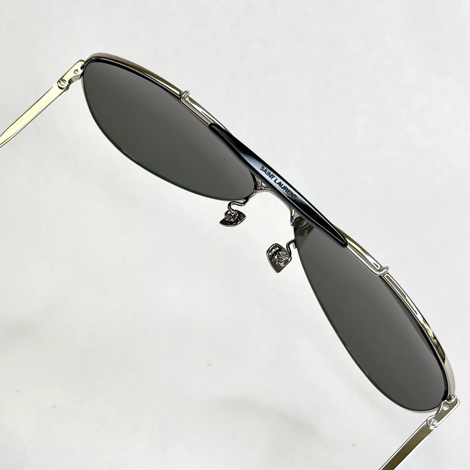 Yves Saint Laurent SAINT LAURENT CLASSIC SL 11 001 Aviator Sunglasses SL11 Size ONE SIZE - 9 Thumbnail