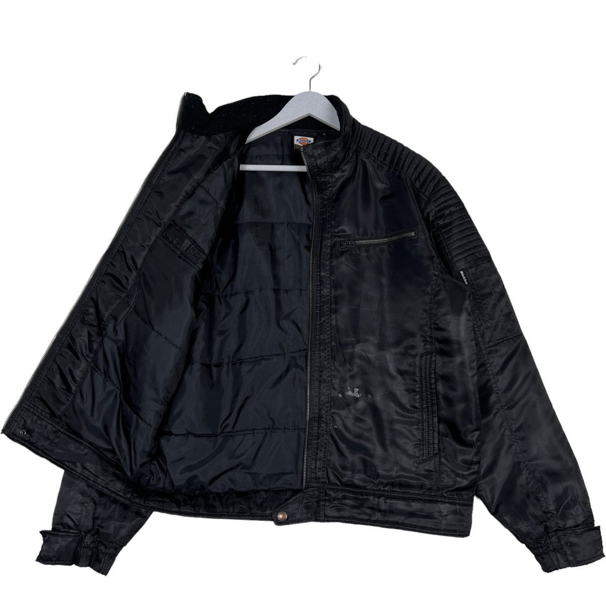 Dickies 🔥 DIEKIES BLACK MOTO JACKET Size US L / EU 52-54 / 3 - 10 Thumbnail