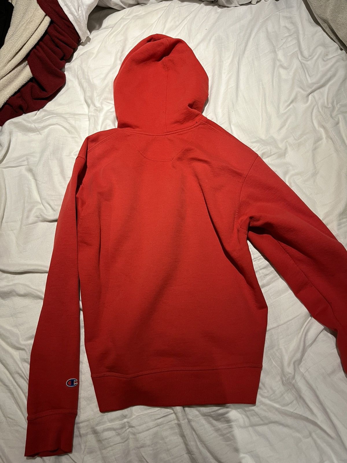 Champion Red Champion Hoodie M Size US M / EU 48-50 / 2 - 2 Thumbnail