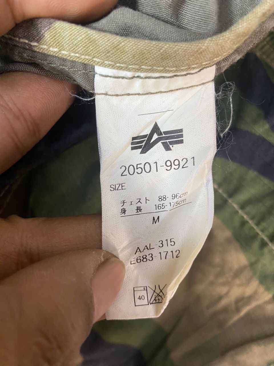 Alpha Industries Unisex🔥Vintage alpha industries zipper jacket Size US M / EU 48-50 / 2 - 8 Thumbnail