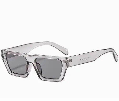 Japanese Brand Square Sunglasses Mirror Retro Style Size ONE SIZE - 2 Thumbnail