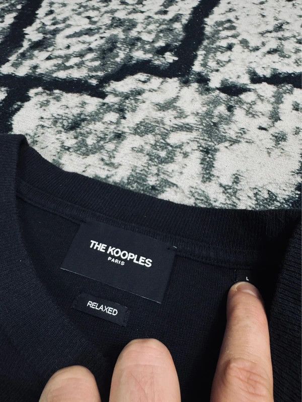 The Kooples The Kooples crewneck sweatshirt black L Size US L / EU 52-54 / 3 - 4 Thumbnail
