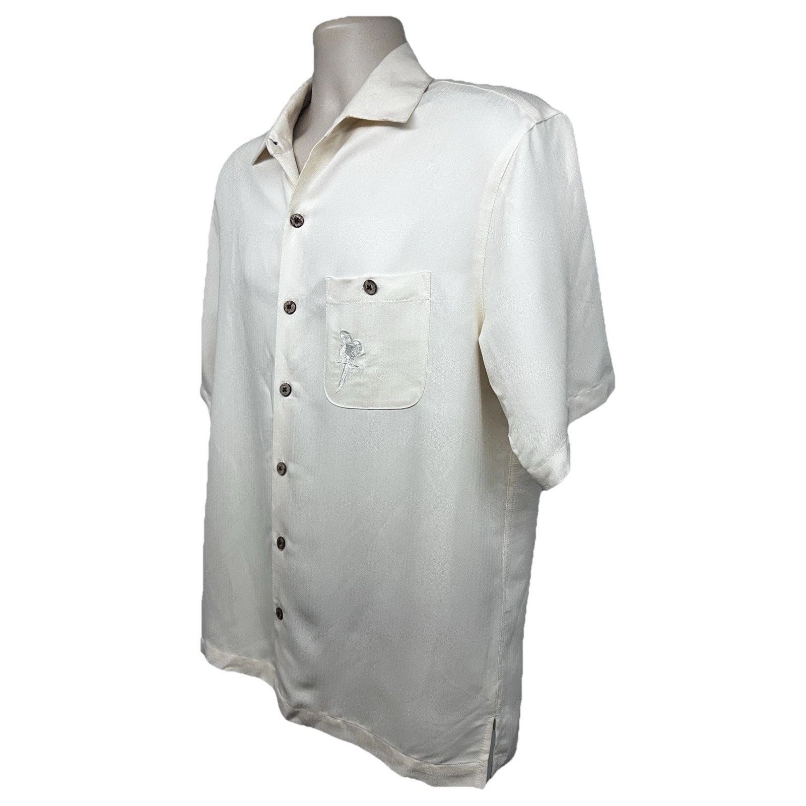 Caribbean Caribbean Embroider Button Up Camp Shirt Medium Pocket New Size US M / EU 48-50 / 2 - 3 Thumbnail