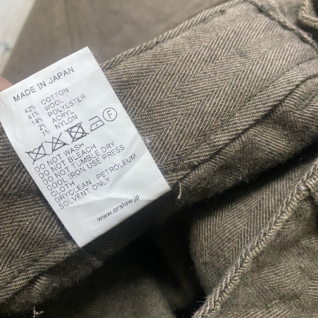 Orslow Orslow Wool Fatigue Pant Size US 29 - 20 Thumbnail