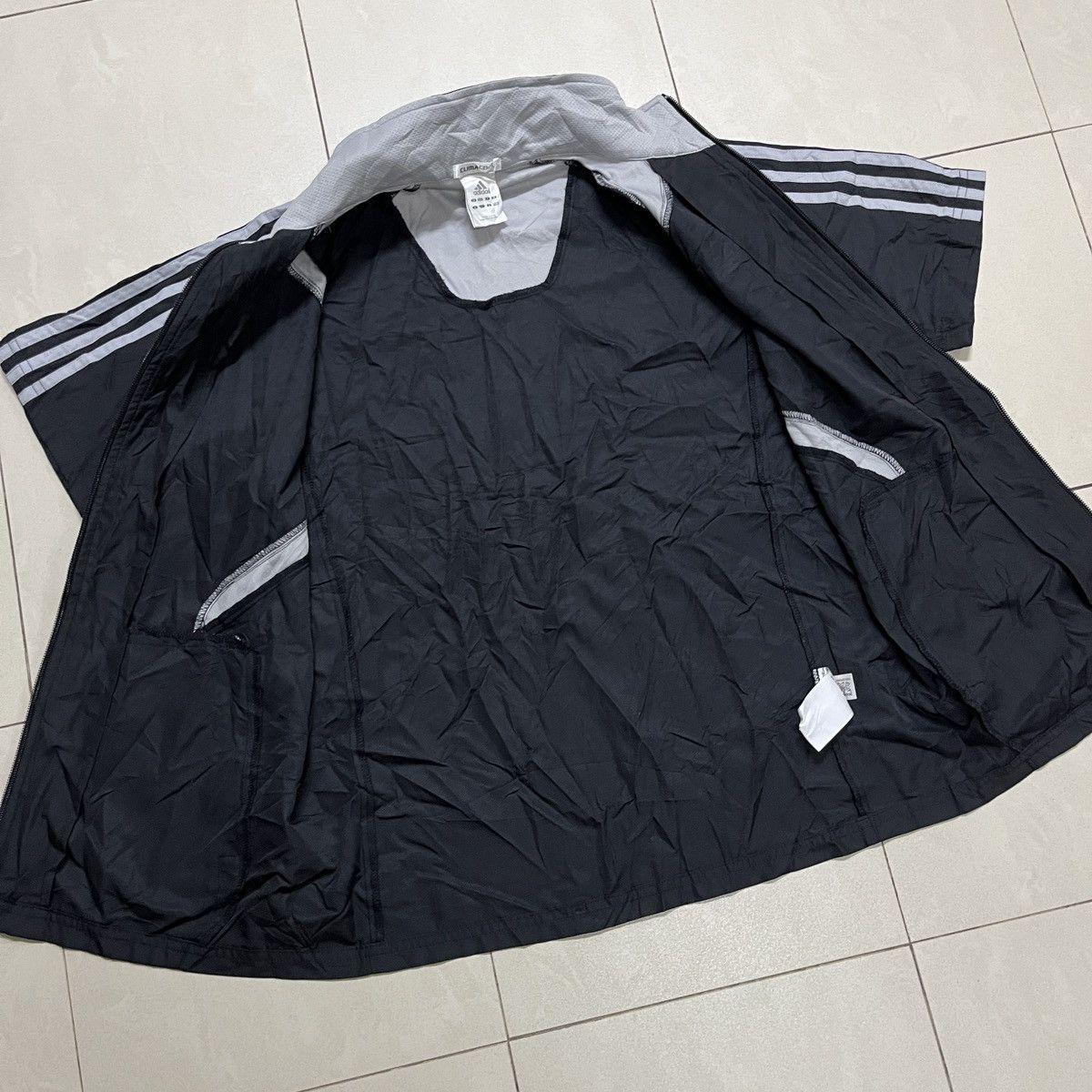 Adidas × Vintage Vintage Adidas Mock Neck Windbreaker Size US S / EU 44-46 / 1 - 7 Thumbnail