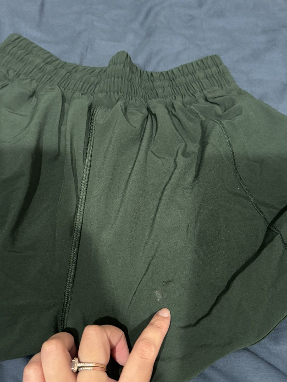 Lululemon Lululemon Hotty Hot HR Short 4” Lined Green Size 27" / US 4 / IT 40 - 3 Thumbnail