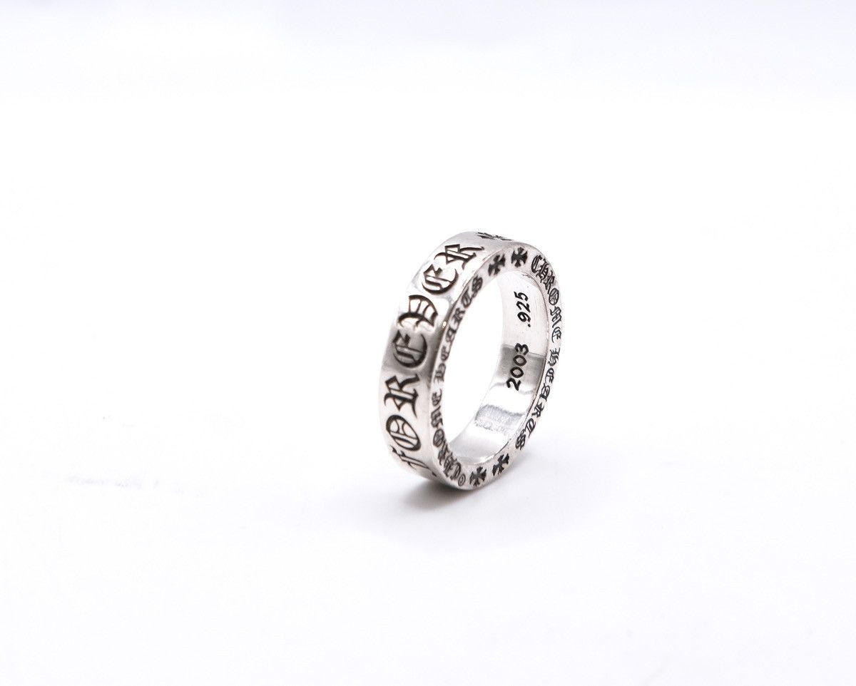 Chrome Hearts 9 CHROME HESRTS FOREVER SPACER 6mm Ring Size ONE SIZE - 5 Thumbnail