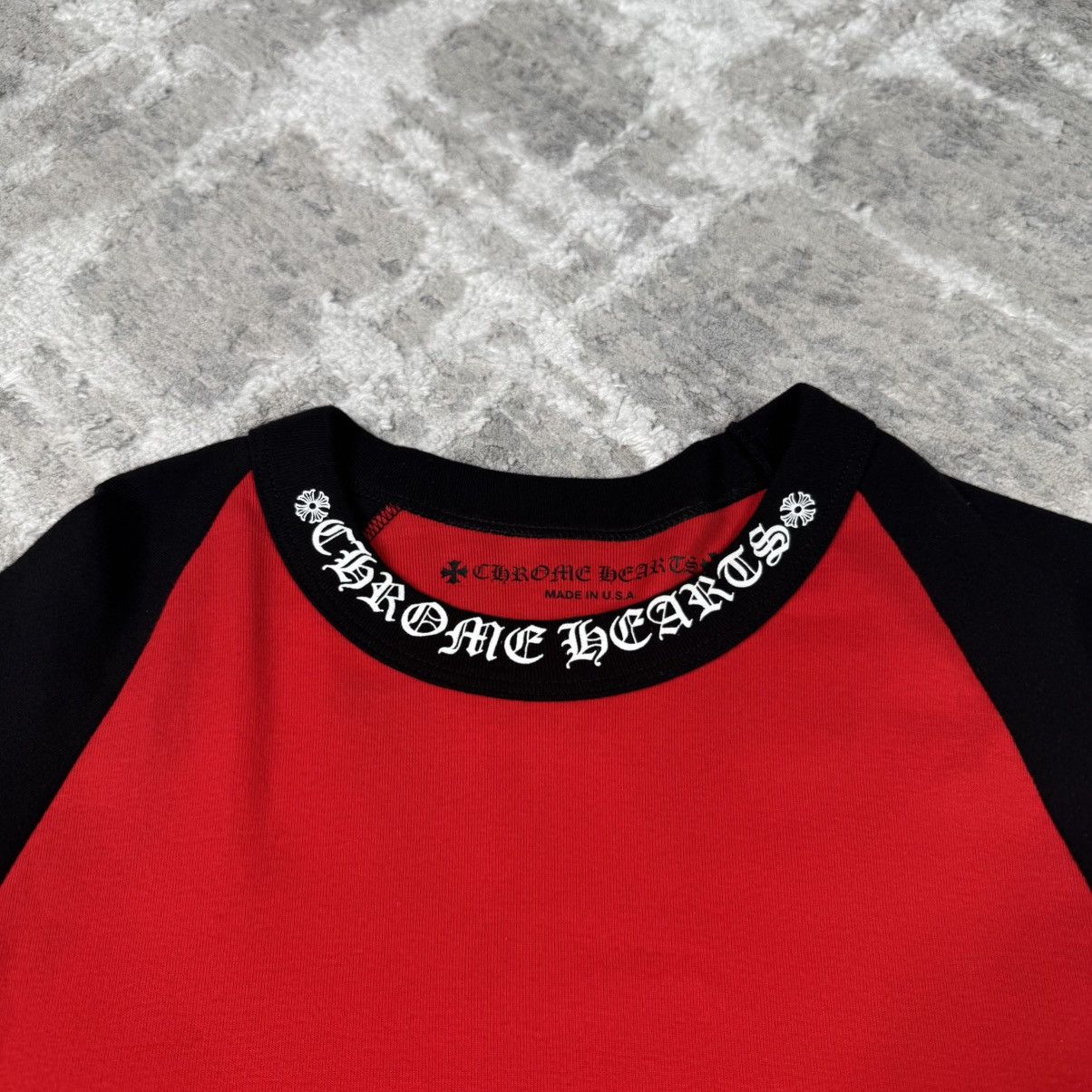 Chrome Hearts Baseball raglan long sleeve tee shirt Size US M / EU 48-50 / 2 - 7 Thumbnail