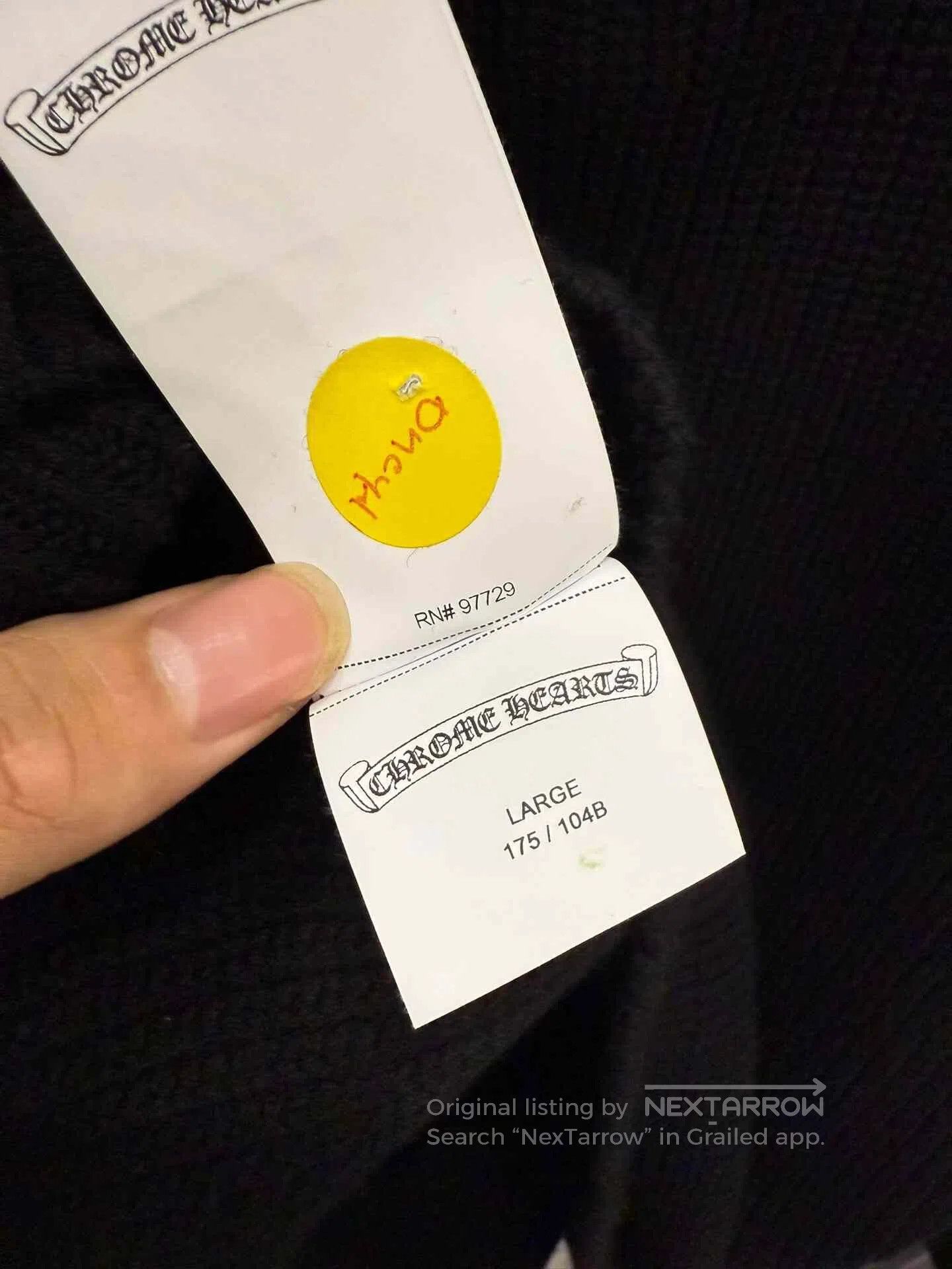 Chrome Hearts Chrome Hearts Cross Half. Size US L / EU 52-54 / 3 - 7 Thumbnail