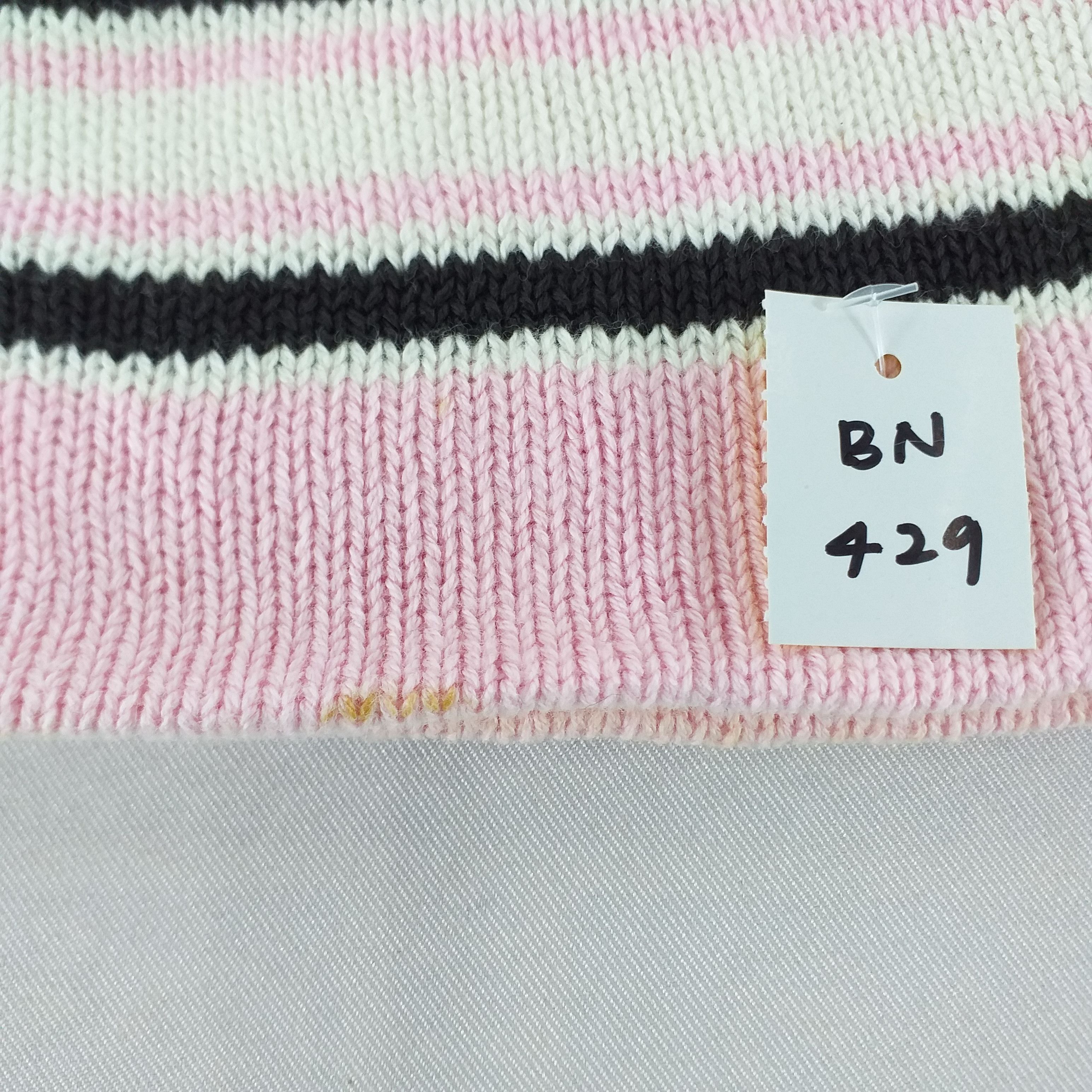 Japanese Brand Stripes Snow Cap Hat Beanie -BN429 Size ONE SIZE - 5 Thumbnail