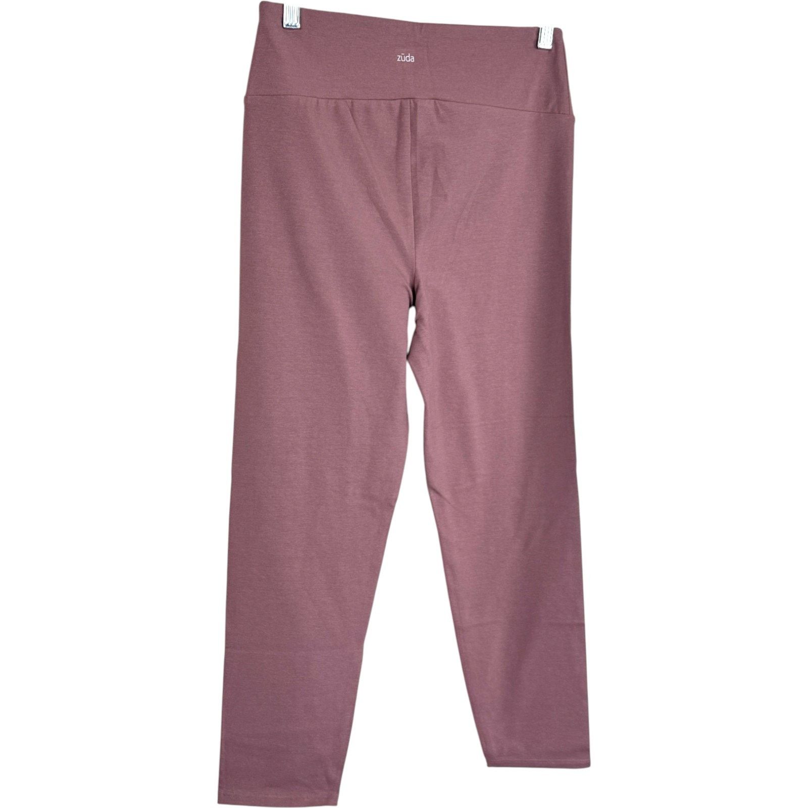 Other zuda Regular Basic Redefined Crop Legging Burgundy Rose XS Size 24" / US 00 / IT 34 - 2 Thumbnail