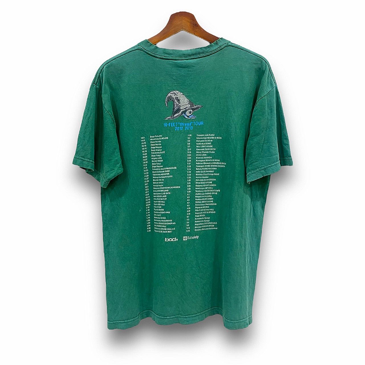 Vintage 10 feet “tread” Tour Subciety T-Shirts Size M Size US M / EU 48-50 / 2 - 2 Thumbnail