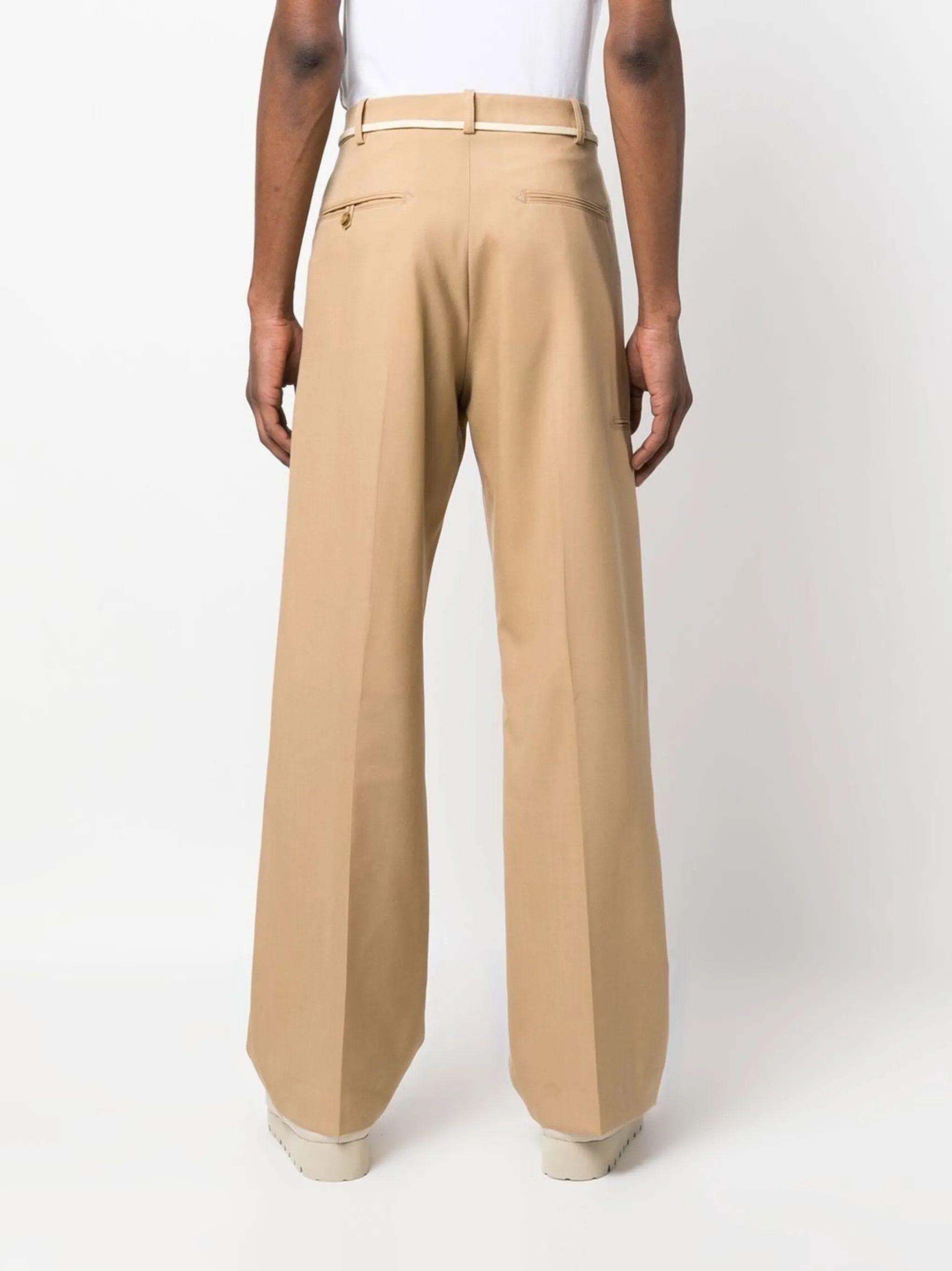 Marni o1y0225 Casual Pant in Beige Size US 34 / EU 50 - 4 Thumbnail