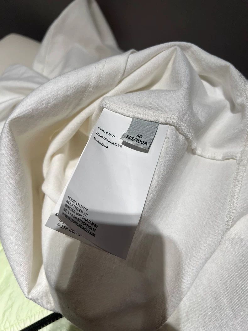 Our Legacy our legacyWhite strawberry long sleeves, 2503-Nextarrow Size US M / EU 48-50 / 2 - 4 Thumbnail