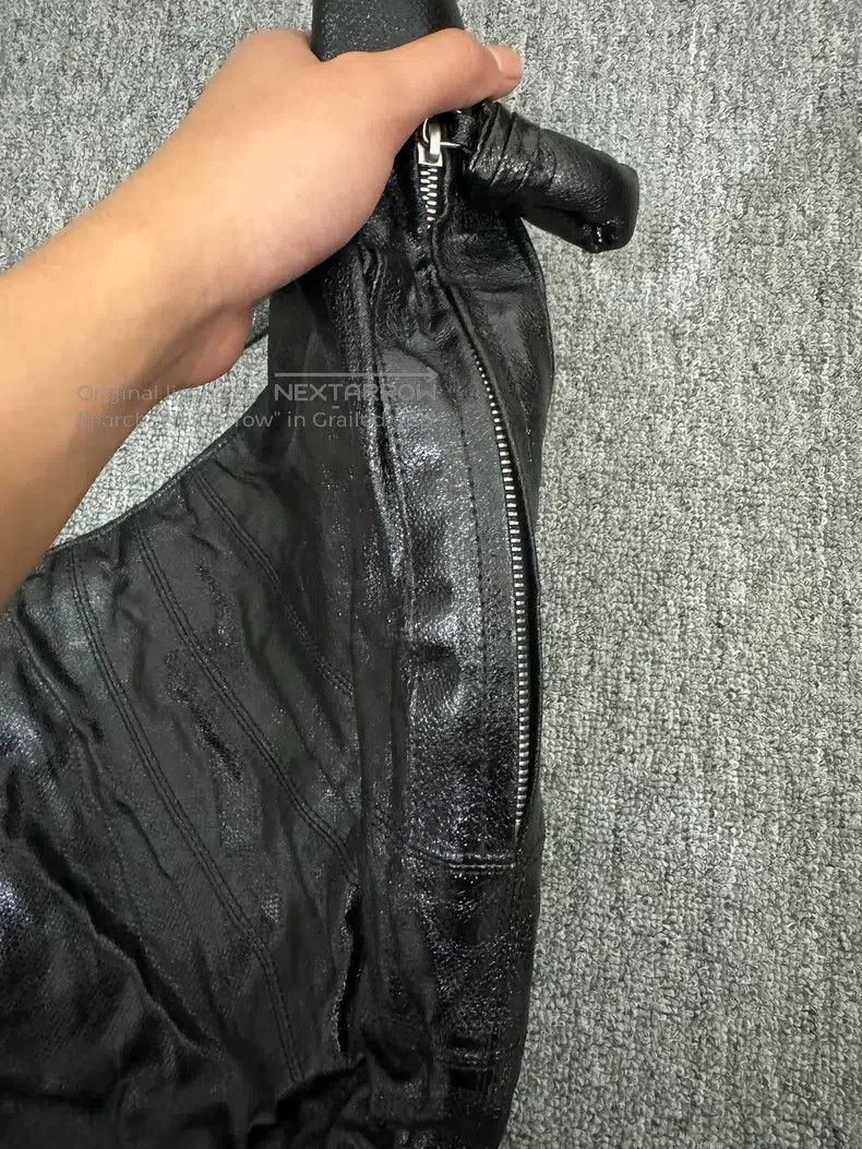 Lemaire LEMAIRE Black coated bag i Size ONE SIZE - 5 Thumbnail