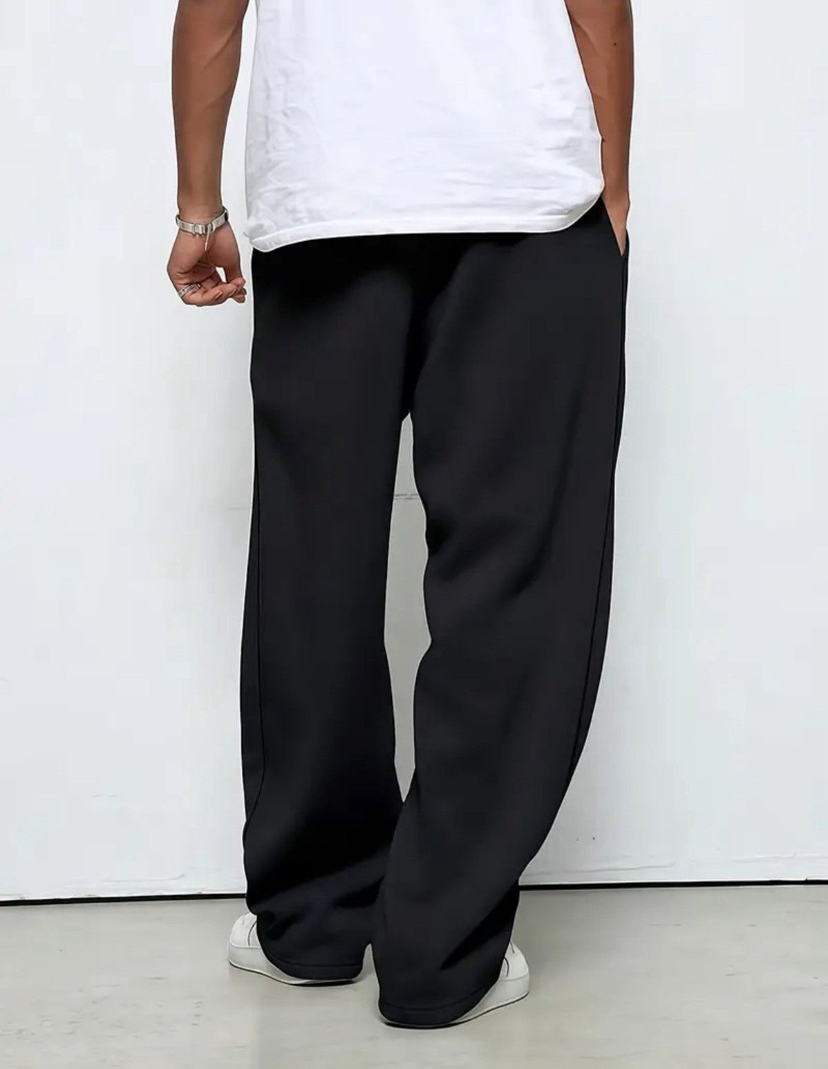 Other Men's All-Season Solid Color Drawstring Joggers Size US 44 / EU 60 - 5 Thumbnail