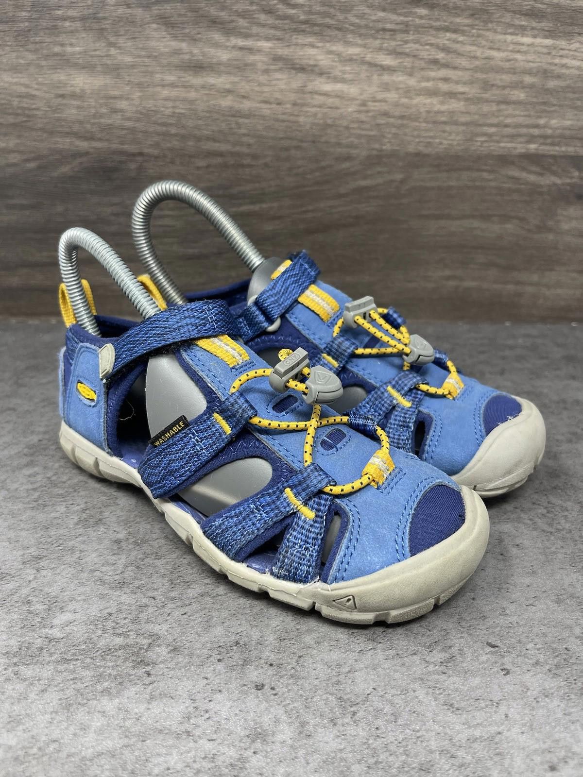 KEEN KEEN Seacamp Sandals Kids Size 13 Toddler Blue Closed Toe Size US 13 / EU 46 - 5 Thumbnail
