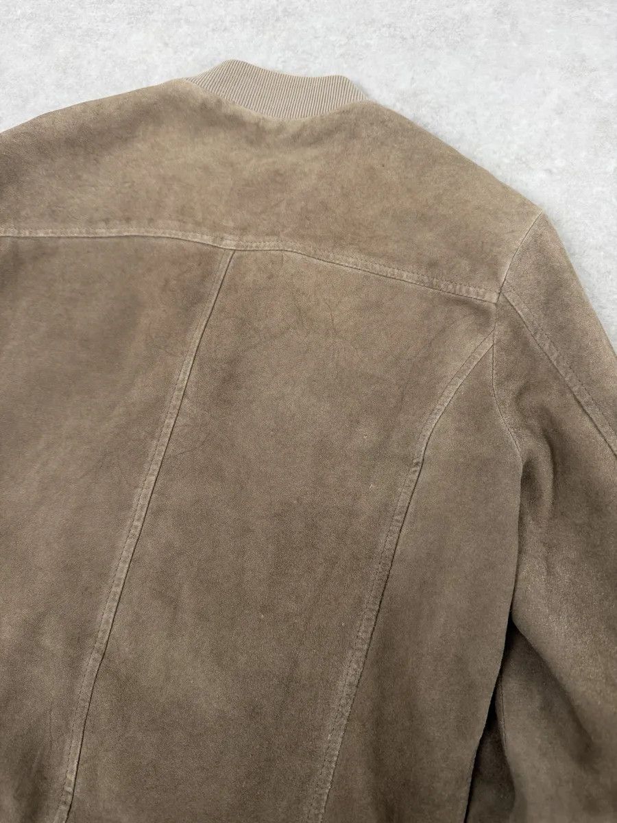 Daniele Alessandrini 2000s Daniele Alessandrini Camel Leather Bomber Jacket Size US S / EU 44-46 / 1 - 9 Thumbnail