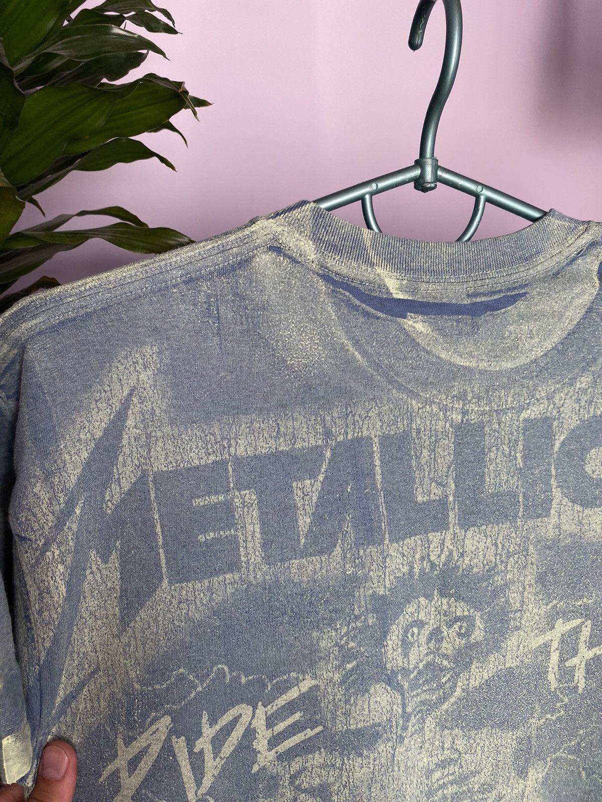 Band Tees VINTAGE METALLICA RIDE THE LIGHTNING TOUR TEE SHIRT Size US L / EU 52-54 / 3 - 7 Thumbnail