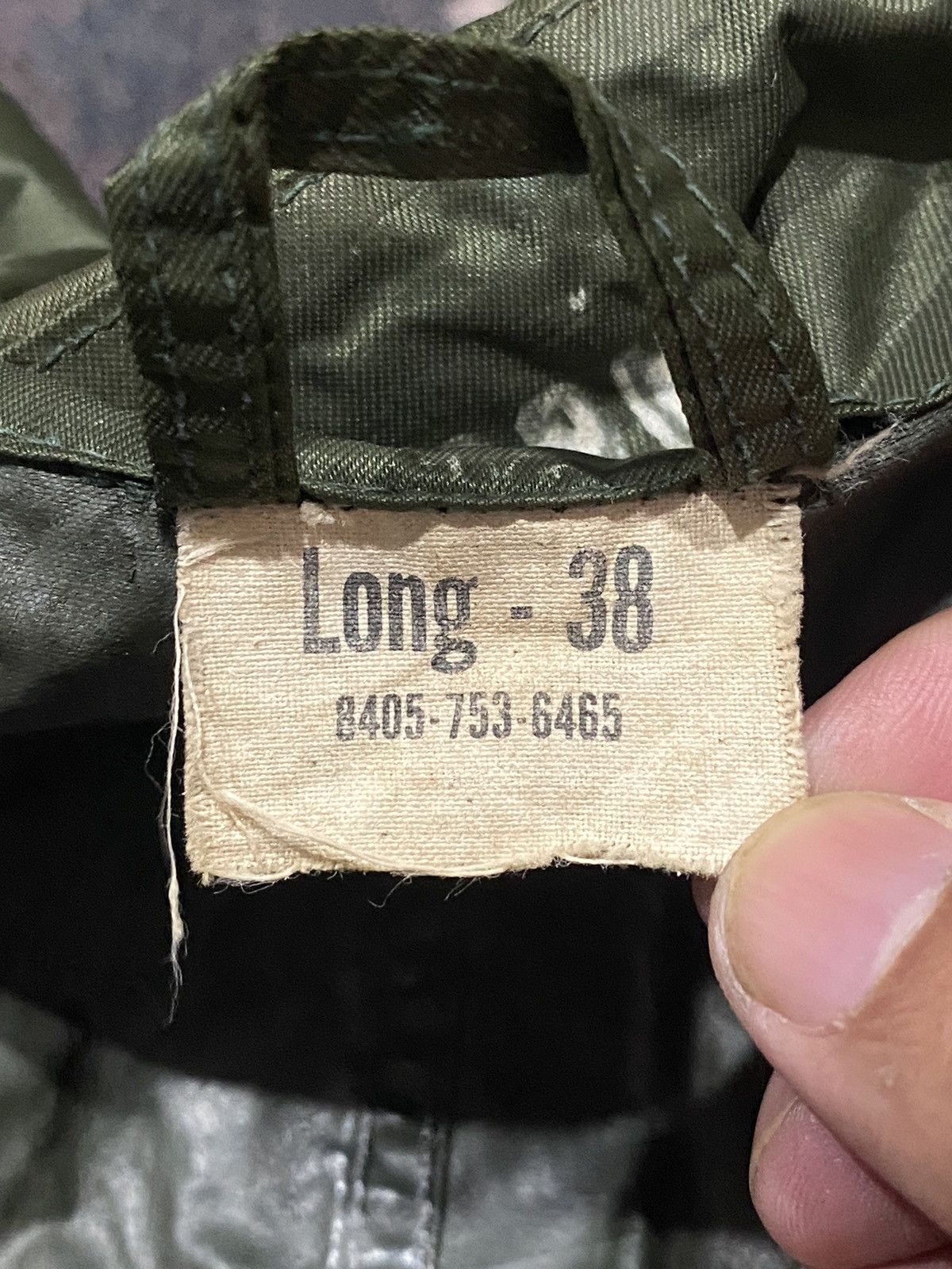 Vintage Vtg🔥ARMY Nylon Long Coat Size US M / EU 48-50 / 2 - 15 Thumbnail
