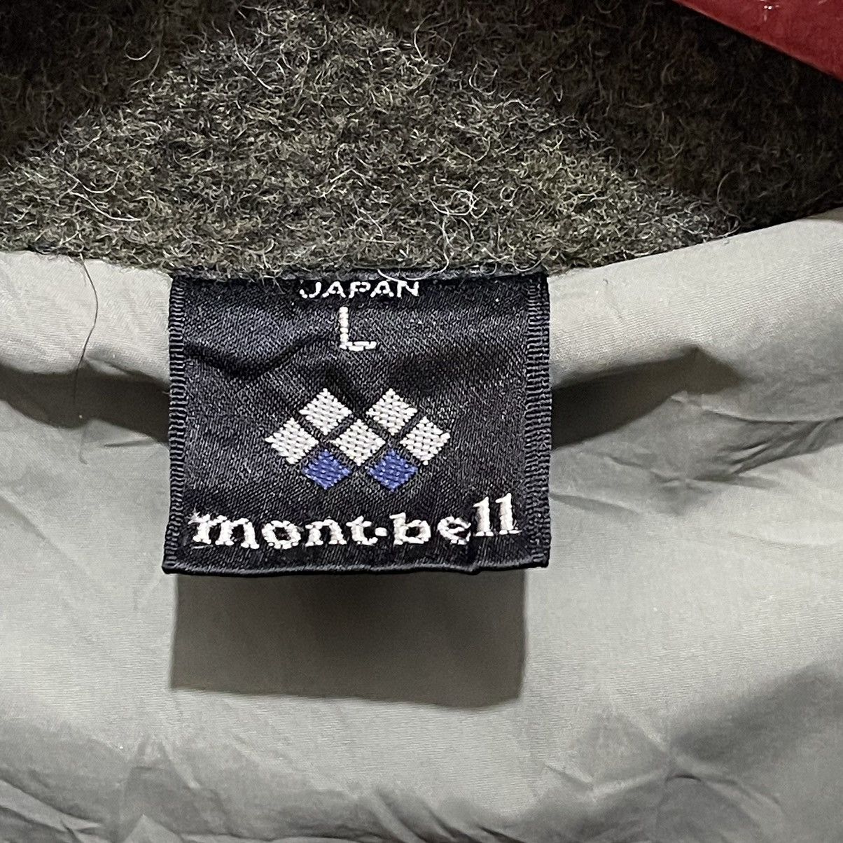 Montbell × Vintage Vintage Mont Bell Wool Zipper Outdoor Jacket Size US L / EU 52-54 / 3 - 14 Thumbnail