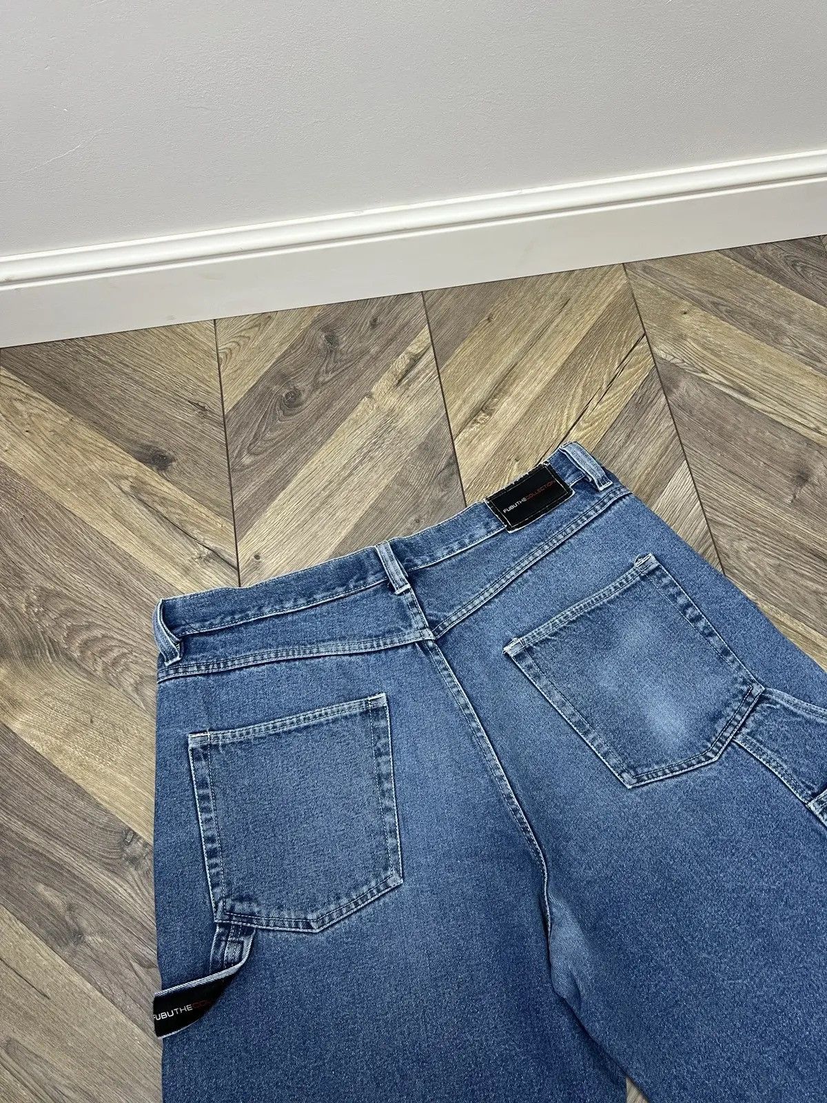 Fubu × Vintage Vintage Fubu Denim Baggy Rap Shorts Size US 38 / EU 54 - 11 Thumbnail