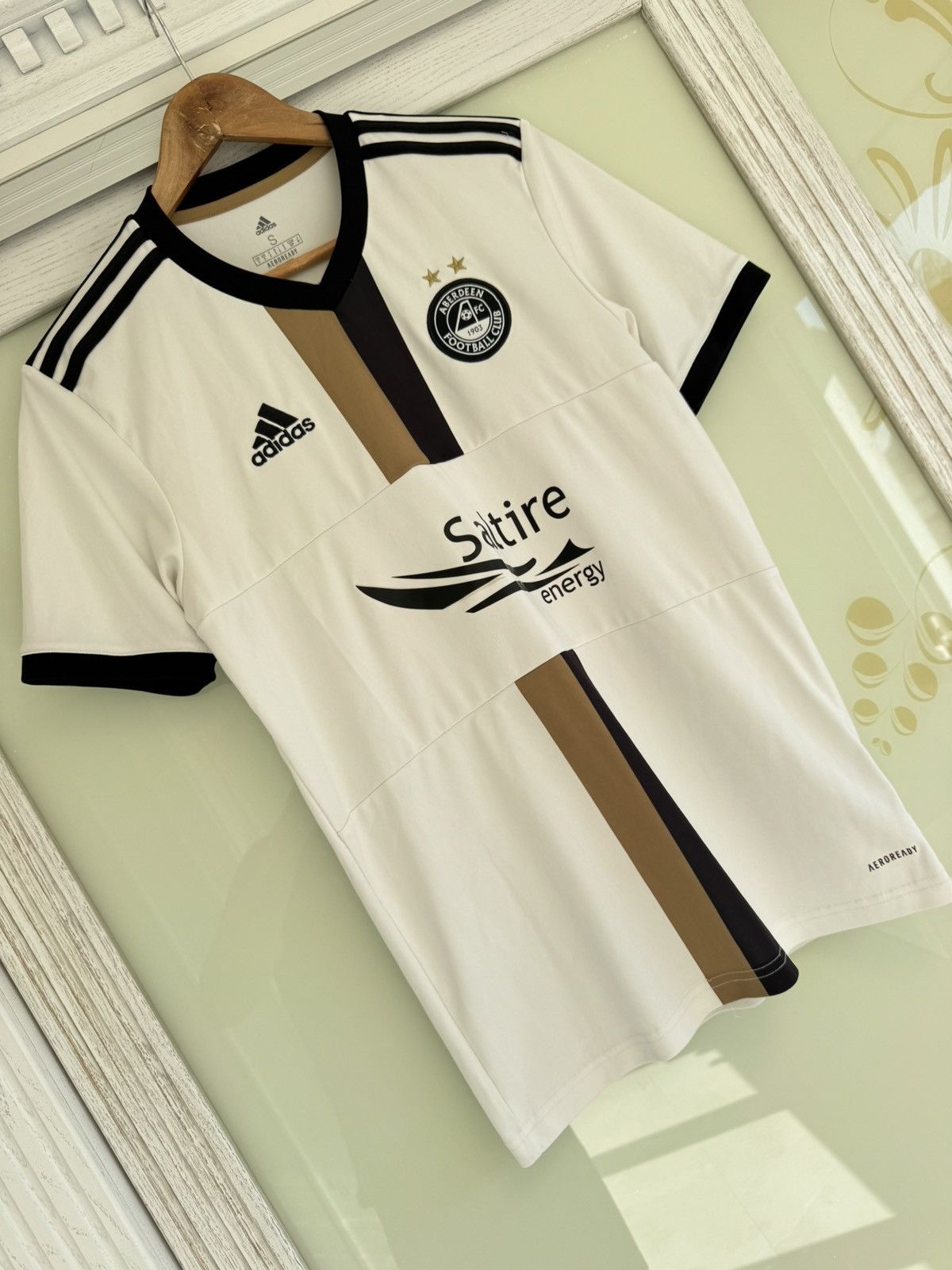 Adidas Aberdeen 2020-2021 Away Soccer Jersey Football Shirt Kit Size US S / EU 44-46 / 1 - 4 Thumbnail