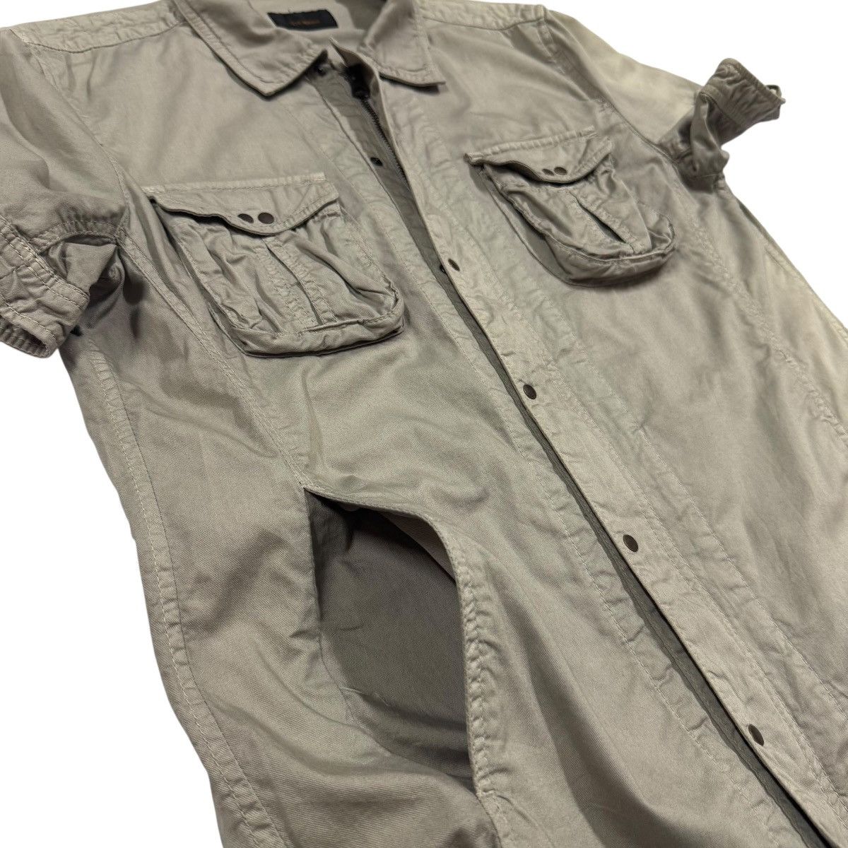 Tete Homme Vtg🔥Tete Homme Vintage M65 Snap Button Zipper Pocket Shirt Size US M / EU 48-50 / 2 - 9 Thumbnail
