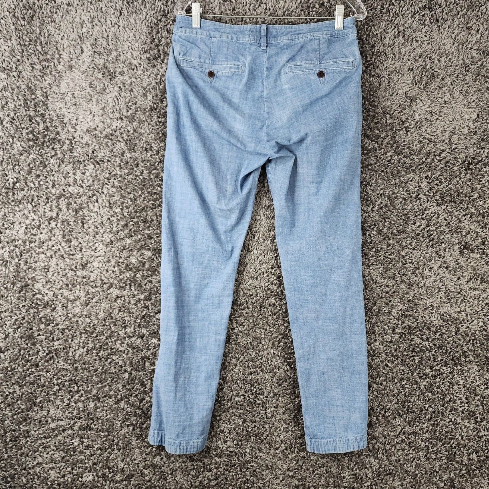 Abercrombie & Fitch VINTAGE? No. Abercrombie & Fitch Langdon Slim Jeans Women 30x30 Blue Stretch 30 Inseam 30 Slim Straight Womens - 30 blue stretch casual jeans Size 30" / US 8 / IT 44 - 6 Thumbnail