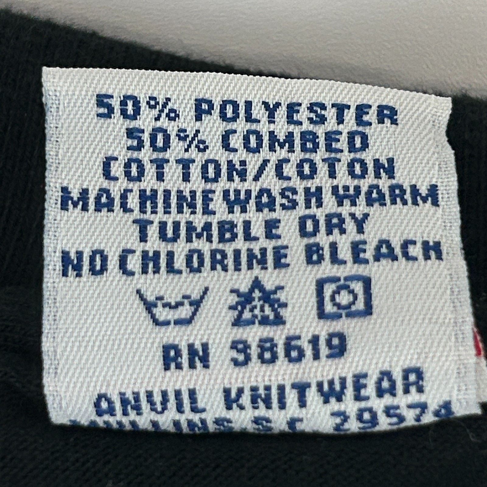 Anvil Vintage 90s IATSE Local 363 Nevada Polo Shirt M Medium Size US M / EU 48-50 / 2 - 9 Thumbnail