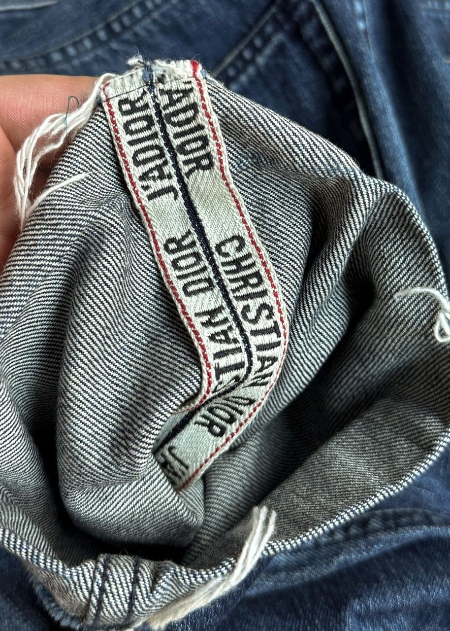 Dior Dior Blue J'Adior Cuff Boyfriend Jeans Size 27" / US 4 / IT 40 - 9 Thumbnail