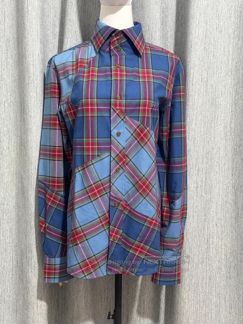 Vivienne Westwood Vivienne Westwood Rare Three Button Patch Shirt Size US S / EU 44-46 / 1 - 2 Thumbnail