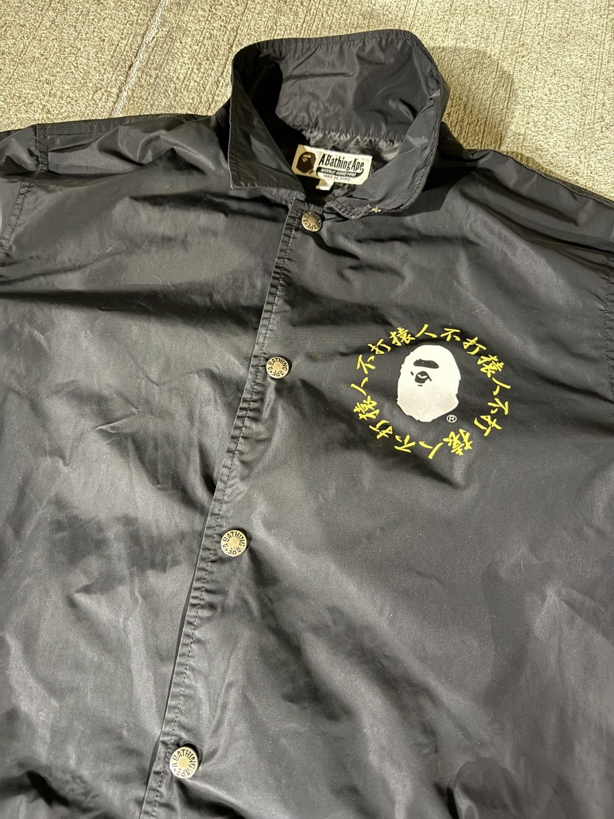 Bape Bape Kanji Coach Jacket Size US M / EU 48-50 / 2 - 4 Thumbnail