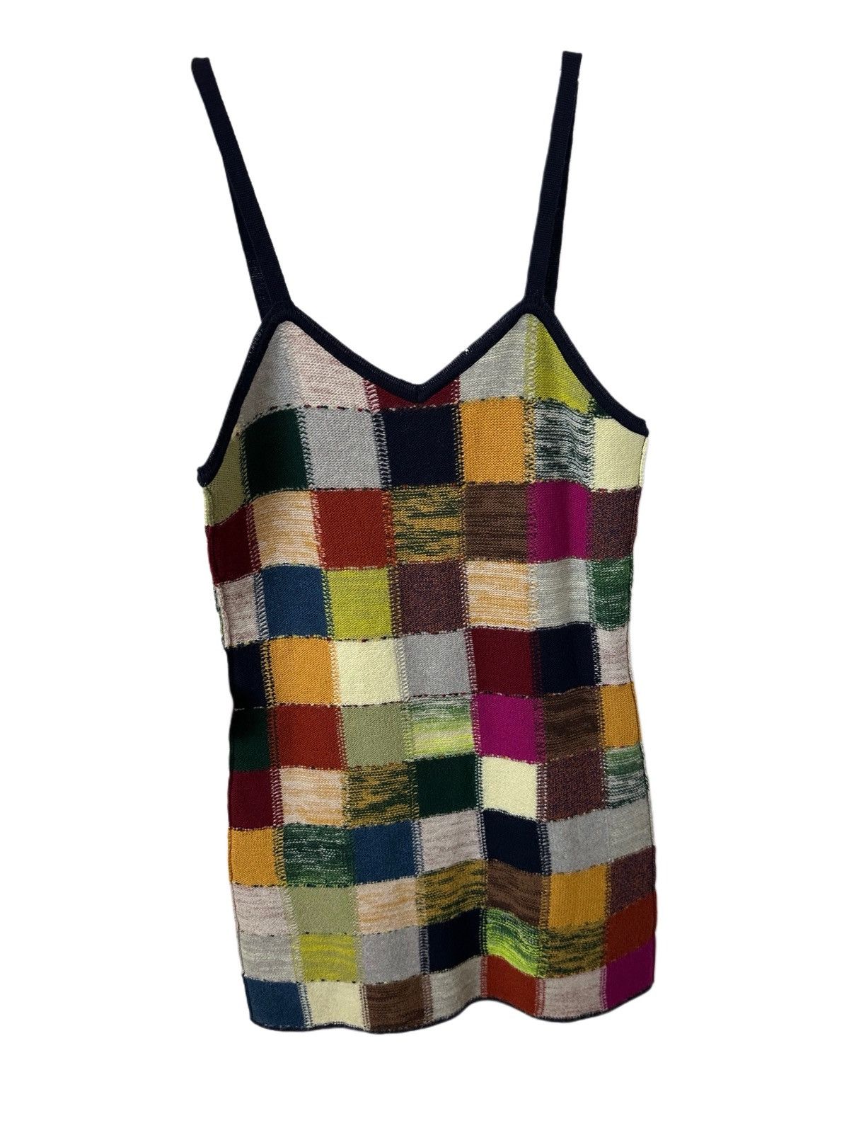 Acme Clothing ACME Studios Deria Dress Colorblock Knit Mini Dress Size S / US 4 / IT 40 - 4 Thumbnail