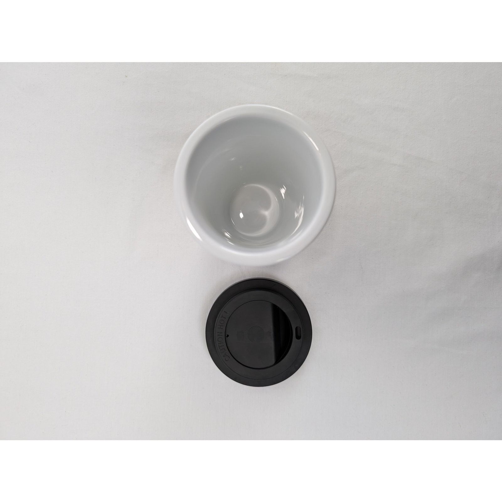 Balenciaga o1rshd1 Size: OS / Milano Porcelain Coffee Cup in Black Size ONE SIZE - 6 Thumbnail