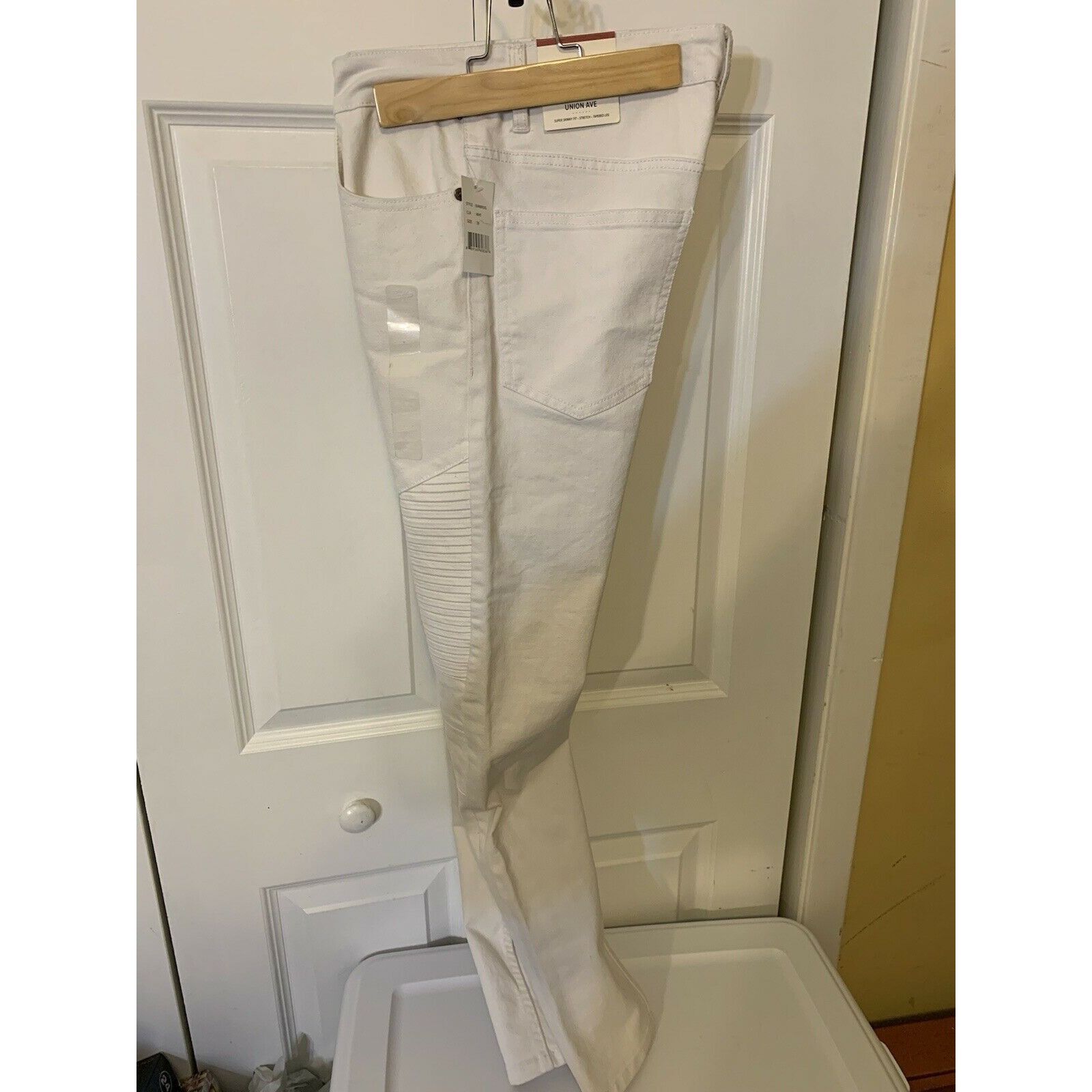 Brooklyn Cloth New Brooklyn Cloth Co. Super Skinny Jeans 29 X 30 Ribbed Leg Size US 29 - 6 Thumbnail