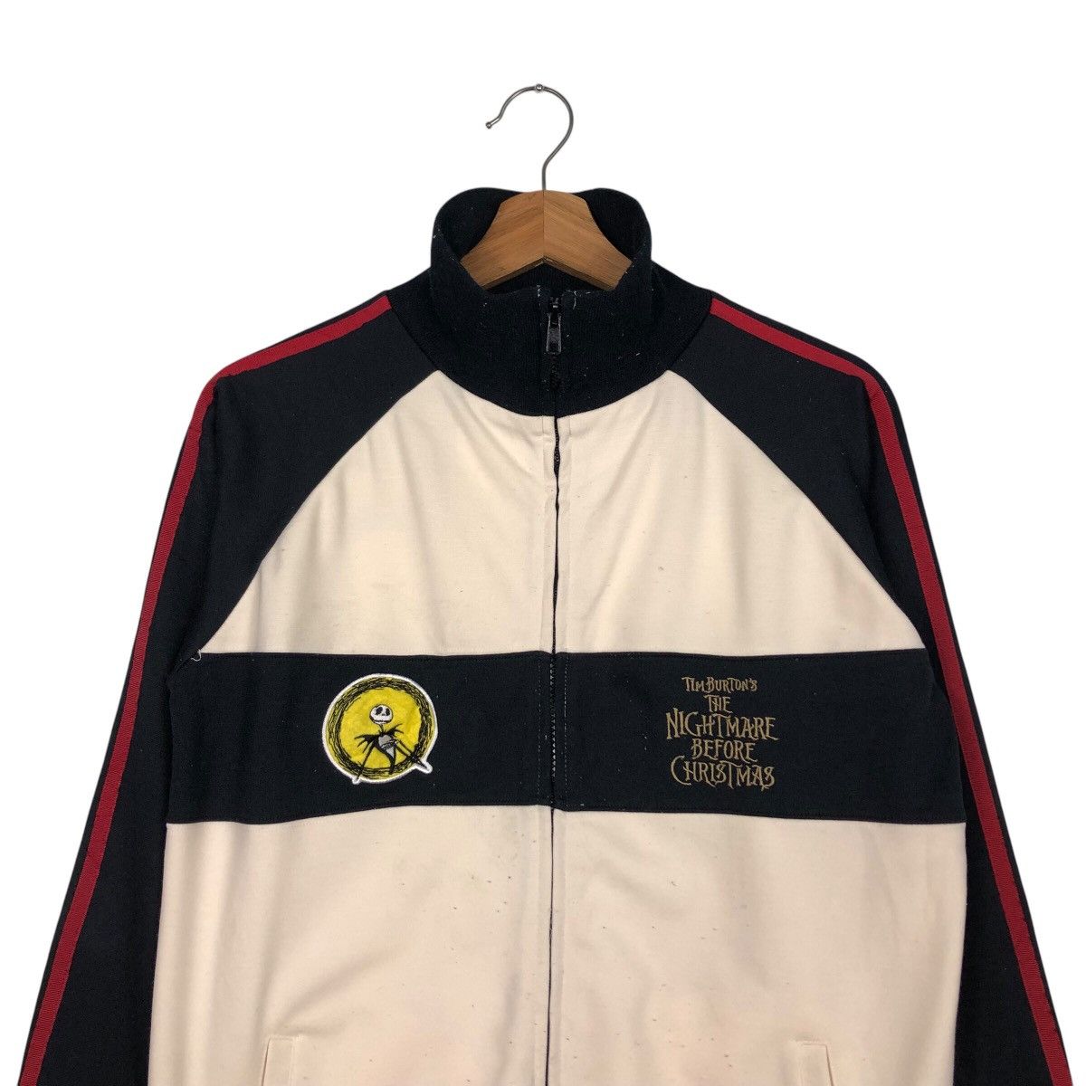 Japanese Brand 📌Vintage Zipper Jacket Tim Burtons The Nightmare Before Size US M / EU 48-50 / 2 - 4 Thumbnail