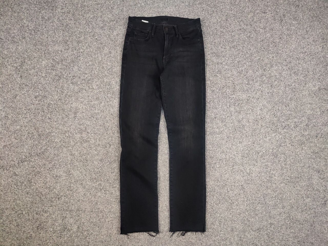 MOTHER Mother Design rascal ankle snippet Black Denim Jeans Size 26" / US 2 / IT 38 - 2 Thumbnail