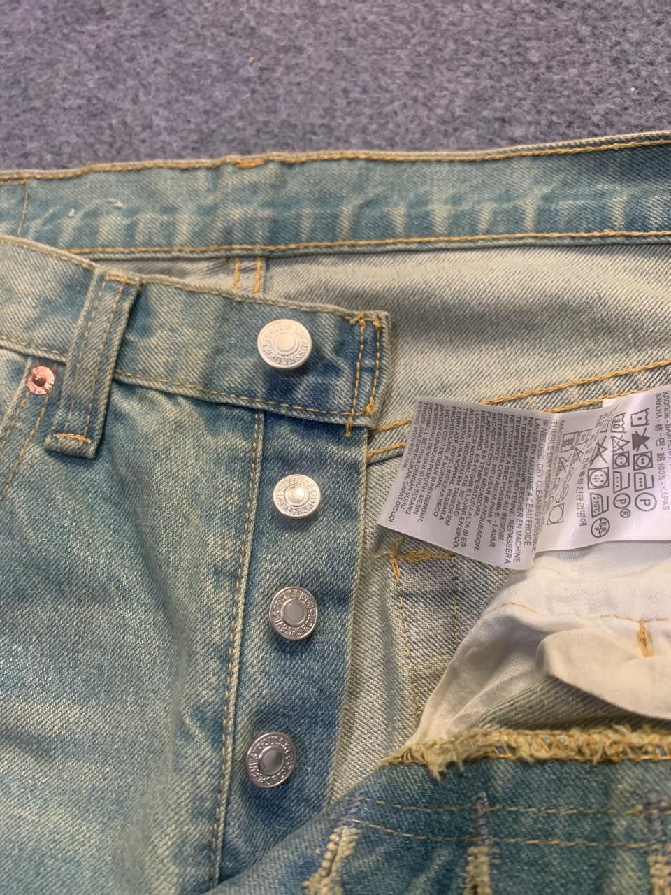Levi's Denim pants Levis 501 Size US 30 / EU 46 - 4 Thumbnail