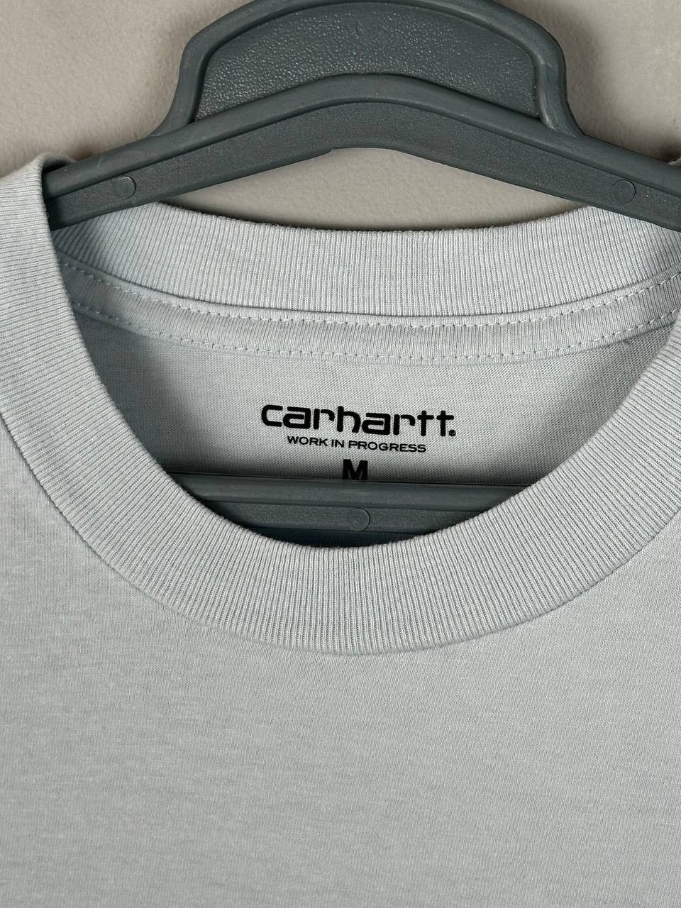 Carhartt Wip Carhartt WIP Blue Duel Logo Streetwear T Shirt Size US M / EU 48-50 / 2 - 7 Thumbnail